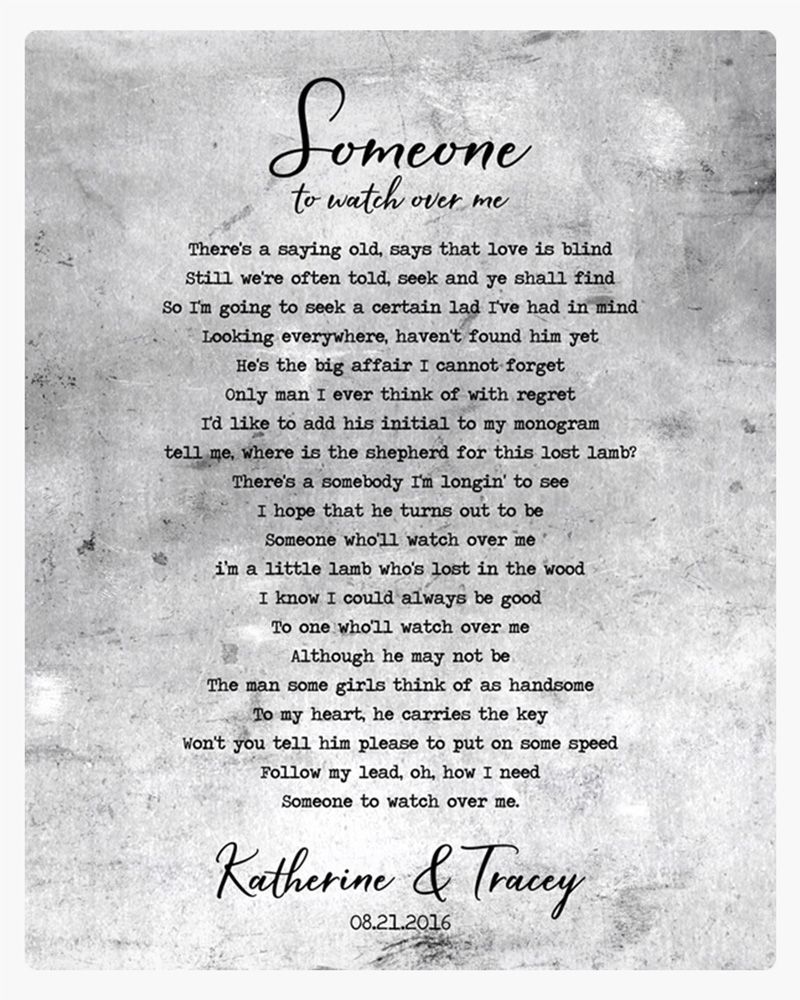 Silver Tarnished Tin Our Song Lyrics 10th Anniversary Wall Plaque Gift for Couple LTC-1903