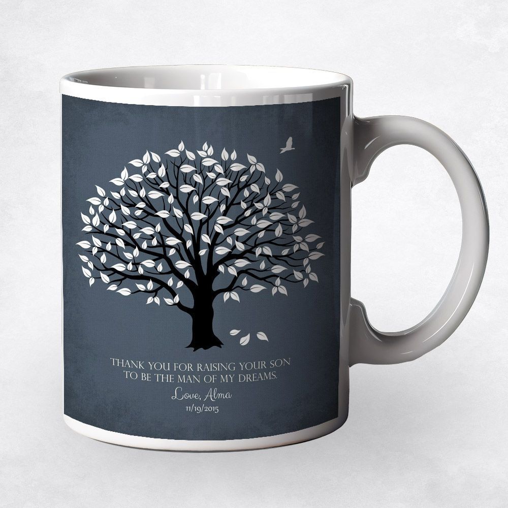 Magnolia Tree Wedding Coffee Mug Gift for Mother Of The Groom M-1150