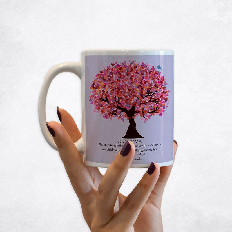 Canopy Tree Family Appreciation Coffee Mug Gift for Grandmother M-1177