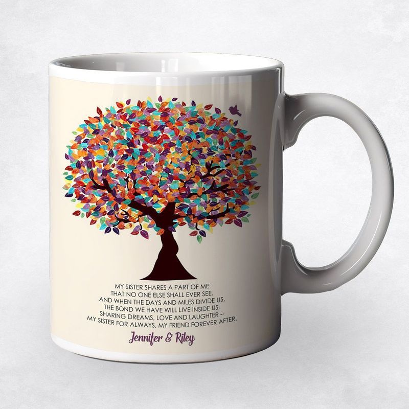 #1 Best Seller - Spring Tree Wedding Coffee Mug Gift for Sister M-1166