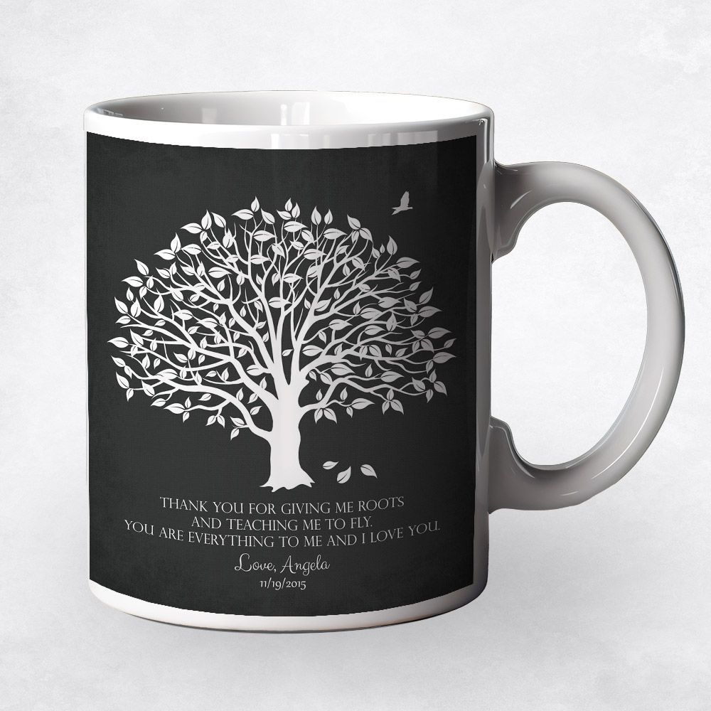 Magnolia Tree Wedding Coffee Mug Gift for Parents M-1152
