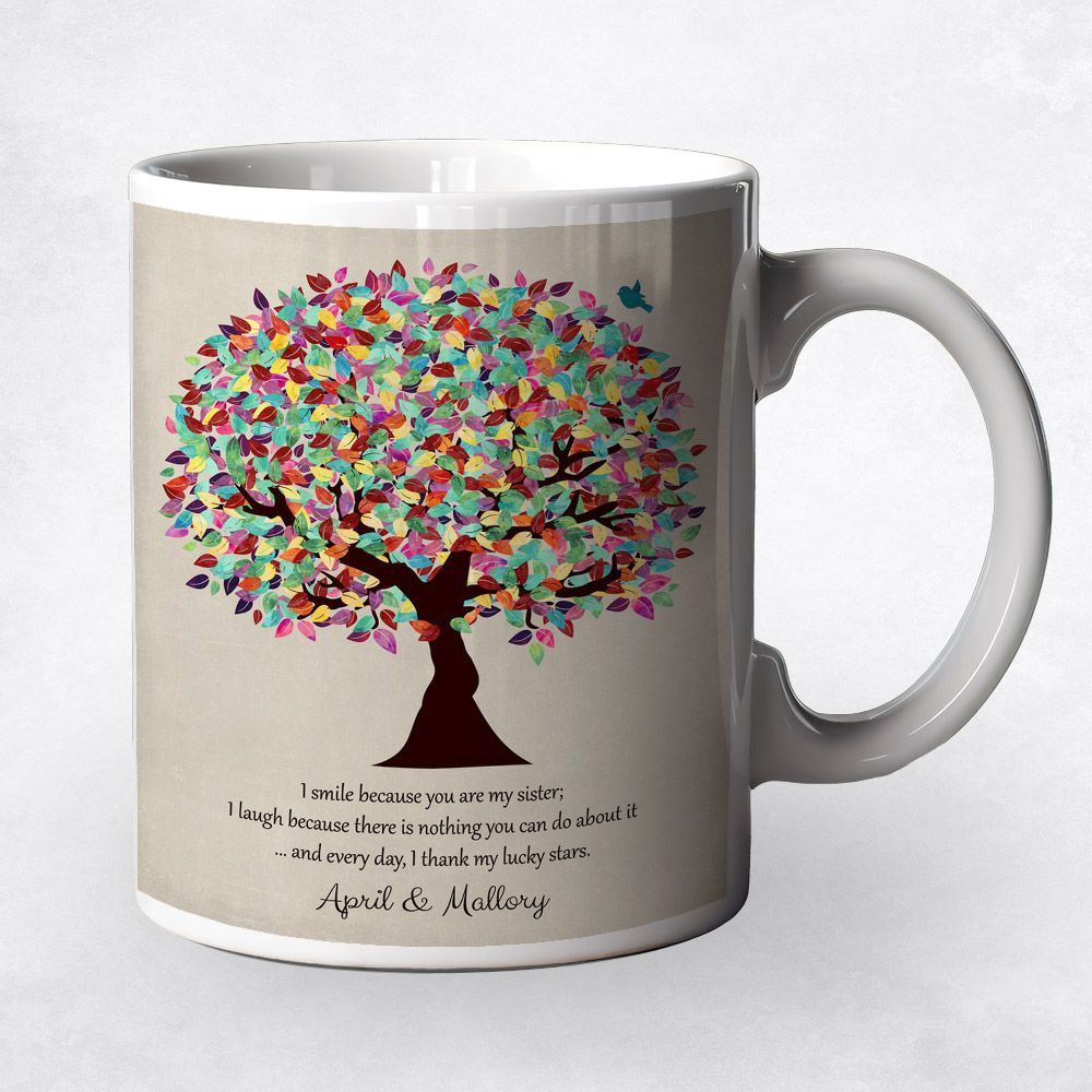 #1 Best Seller - Early Spring Tree Wedding Coffee Mug Gift for Sister M-1390