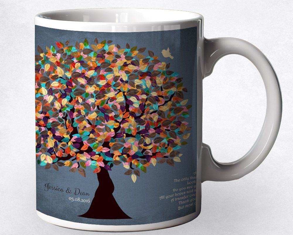 #1 Best Seller - Late Spring Tree Wedding Coffee Mug Gift for Parents M-1313