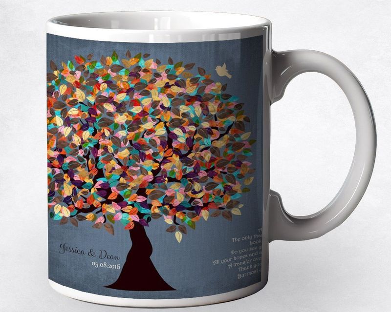 #1 Best Seller - Late Spring Tree Wedding Coffee Mug Gift for Parents M-1313