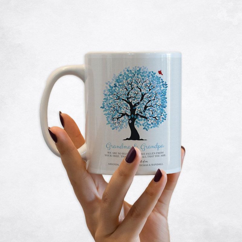 Artful Tree Family Appreciation Coffee Mug Gift for Grandparent M-1268