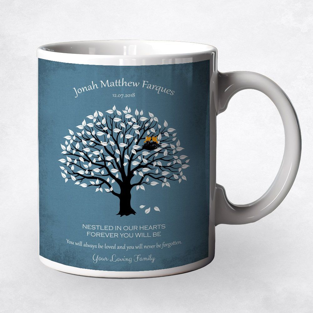 Magnolia Tree Memorial Coffee Mug Gift for Bereaved Parents M-1207