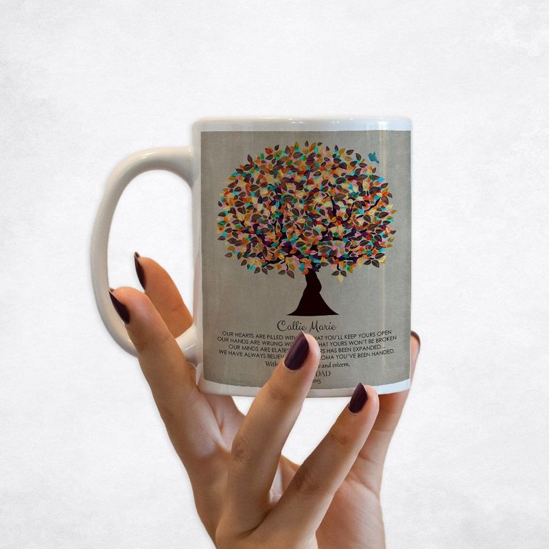 Late Spring Tree graduation Coffee Mug Gift for Daughter M-1309
