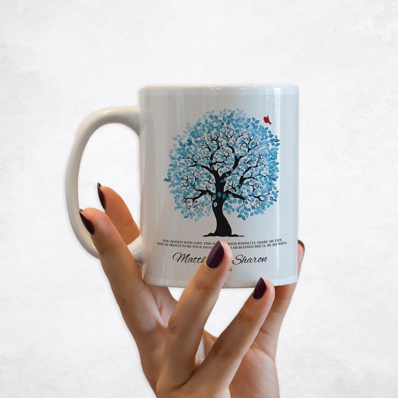 Artful Tree Wedding Coffee Mug Gift for Mother Of The Bride M-1272