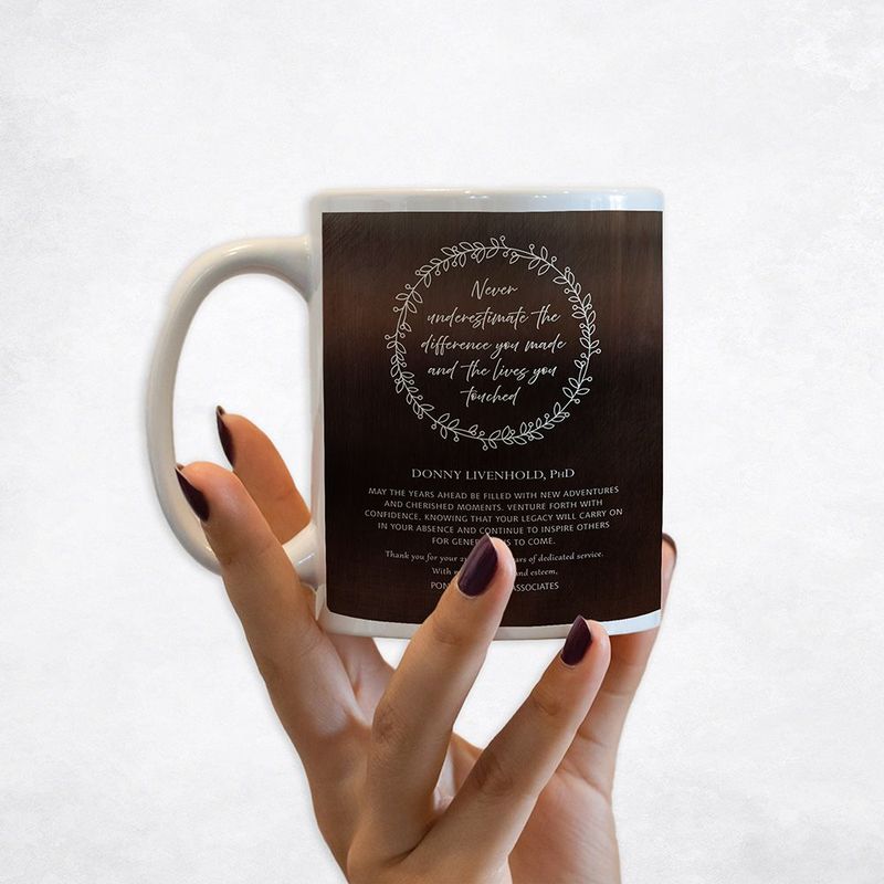 Bronze Farewell Retirement From Employer Retirement Coffee Mug Gift for Employee M-2168