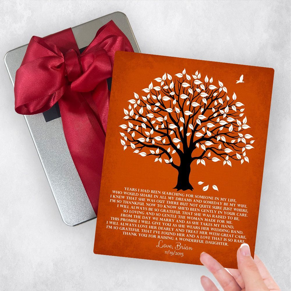 Magnolia Tree Wedding Gift Delivery Box Gift for Mother Of The Bride TOY-1151