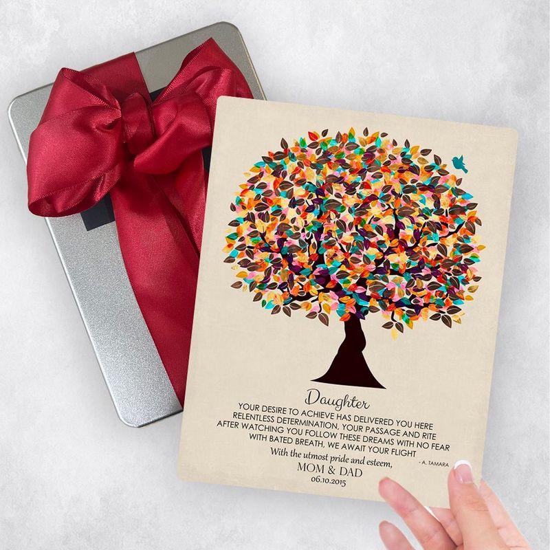 Late Spring Tree graduation Gift Delivery Box Gift for Daughter TOY-1310