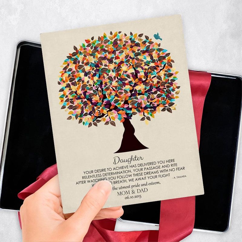Late Spring Tree graduation Gift Delivery Box Gift for Daughter TOY-1310