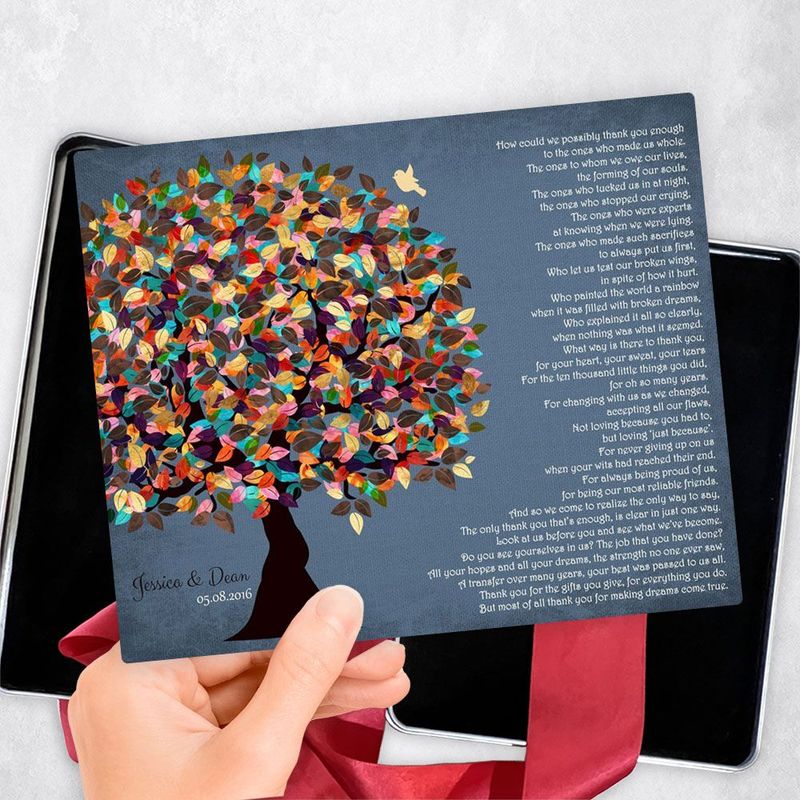 #1 Best Seller - Late Spring Tree Wedding Gift Delivery Box Gift for Parents TOY-1313
