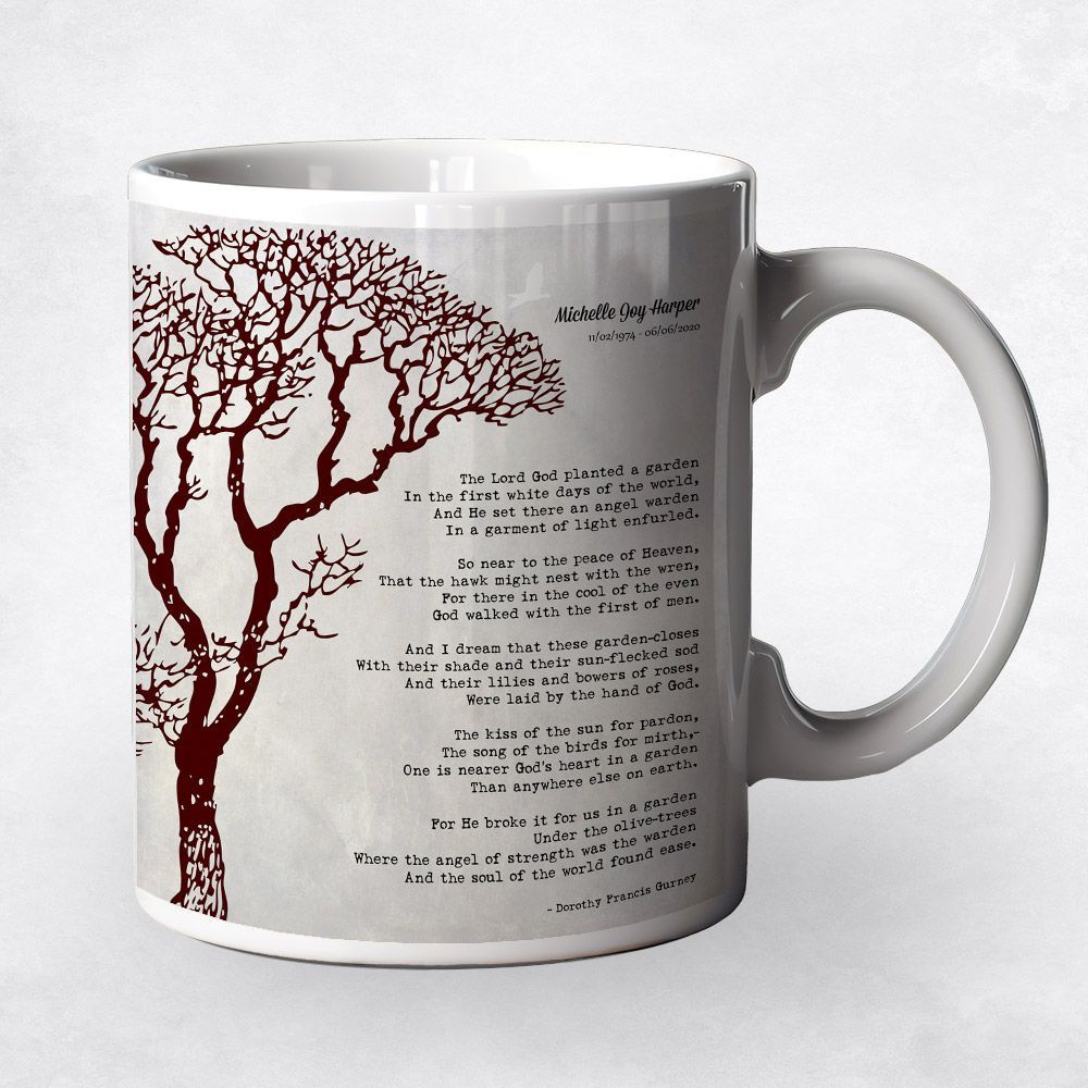 Bare Tree Memorial Coffee Mug Gift for Bereaved Family M-1554