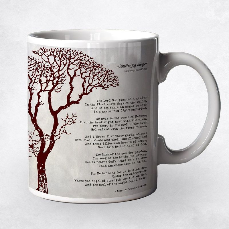 Bare Tree Memorial Coffee Mug Gift for Bereaved Family M-1554