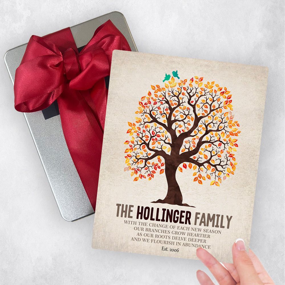 Artful Tree Anniversary Gift Delivery Box Gift for Couple TOY-1252