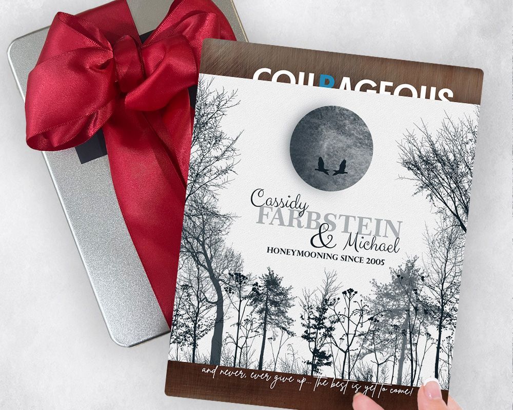 Full Moon Tree Forest Anniversary Gift Delivery Box Gift for Couple TOY-1149