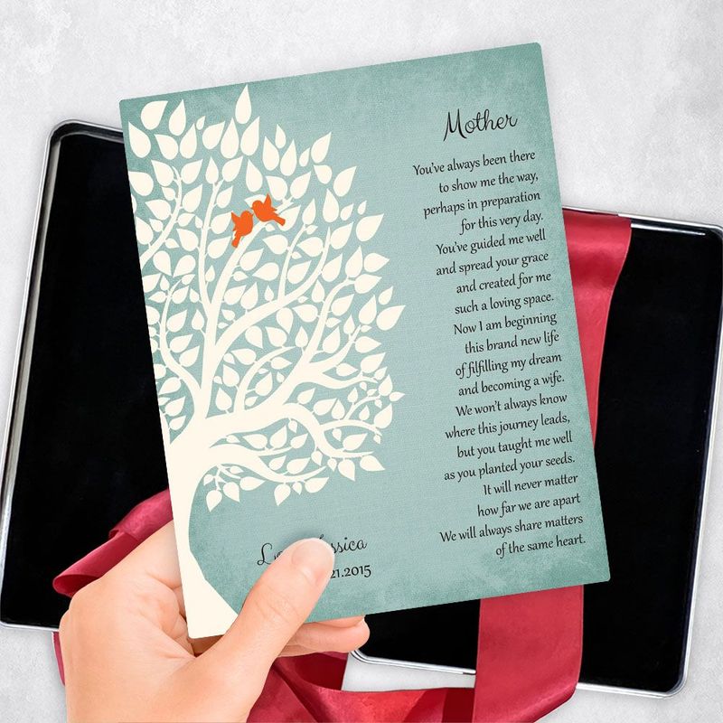 #1 Best Seller - Weddding Tree Poem Wedding Gift Delivery Box Gift for Mother TOY-1139