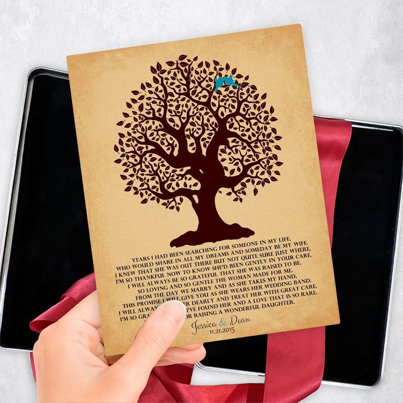 #1 Best Seller - Knotty Tree Wedding Gift Delivery Box Gift for Mother Of The Bride TOY-1127
