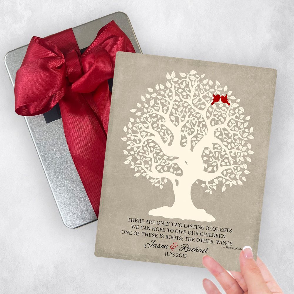 Knotty Tree Wedding Gift Delivery Box Gift for Parents TOY-1122