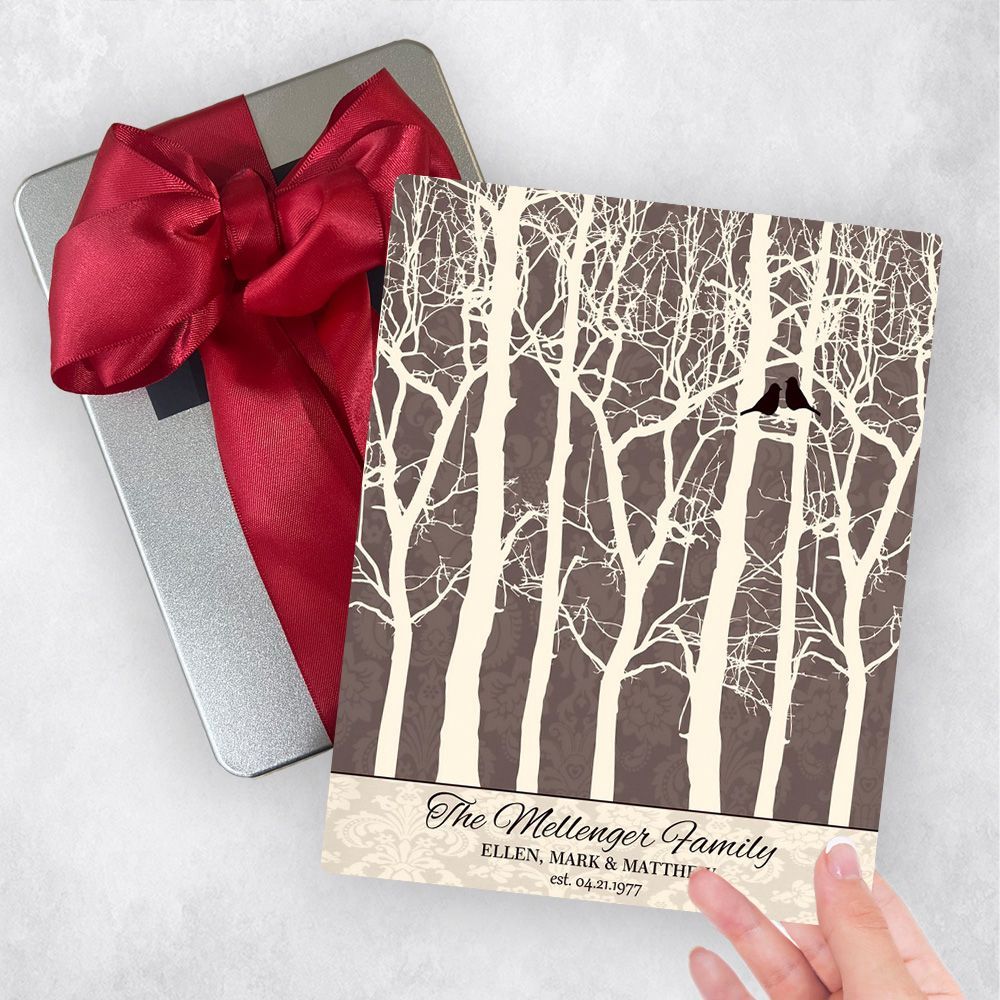 Branchy Forest Anniversary Gift Delivery Box Gift for Couple TOY-1193
