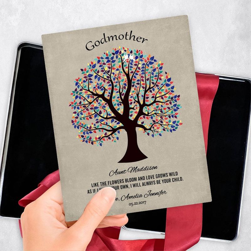 Curly Tree Faith Milestone Gift Delivery Box Gift for Godmother TOY-1460