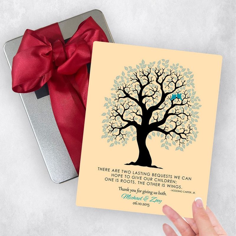 Artful Tree Wedding Gift Delivery Box Gift for Parents TOY-1334