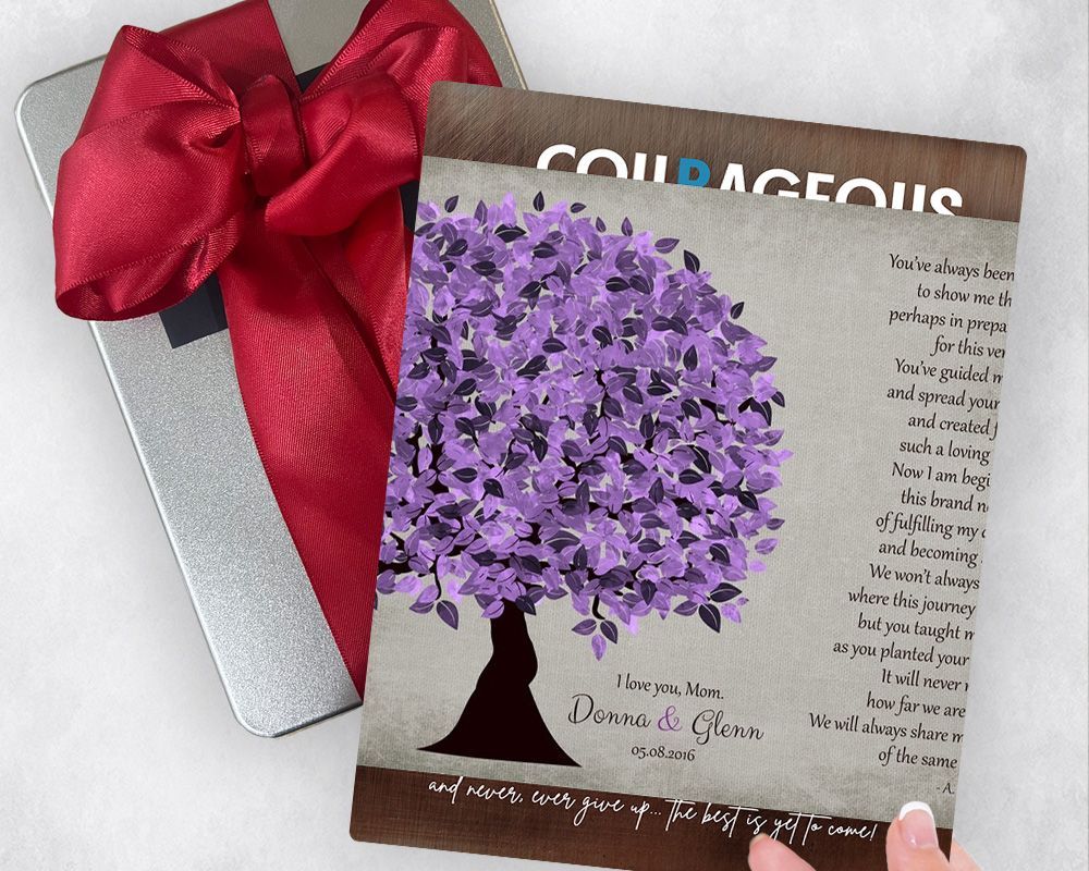 Purple Tree Wedding Gift Delivery Box Gift for Mother Of The Bride TOY-1500