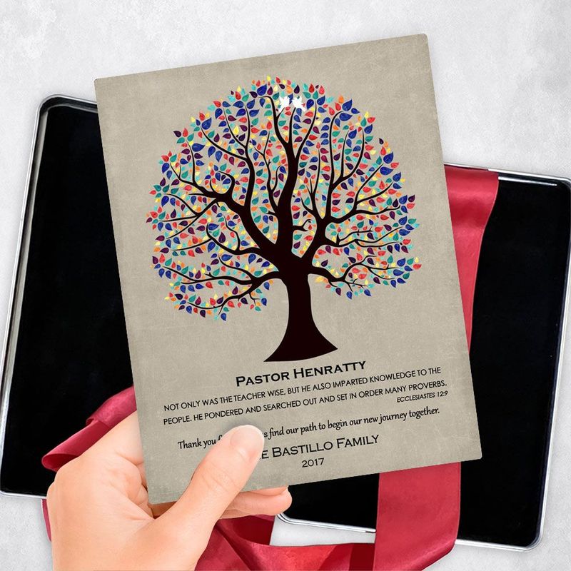 Curly Tree Wedding Gift Delivery Box Gift for Pastor TOY-1457