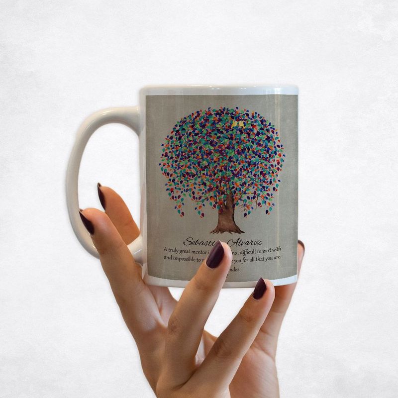#1 Best Seller - Willow Tree Leadership Appreciation Coffee Mug Gift for Mentor M-1509