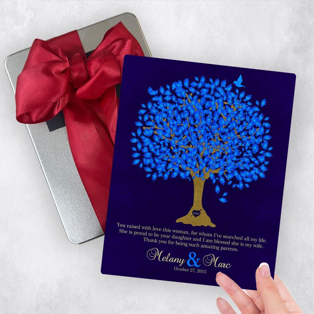 Oak Tree Wedding Gift Delivery Box Gift for Mother Of The Bride TOY-1106
