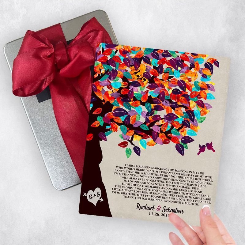 Half Tree Wedding Gift Delivery Box Gift for Mother Of The Bride TOY-1170