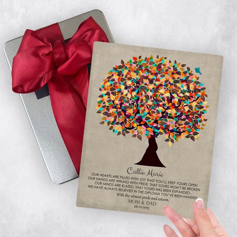Late Spring Tree graduation Gift Delivery Box Gift for Daughter TOY-1309