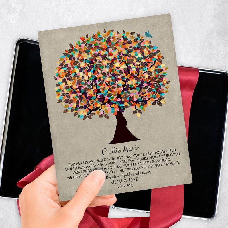 Late Spring Tree graduation Gift Delivery Box Gift for Daughter TOY-1309