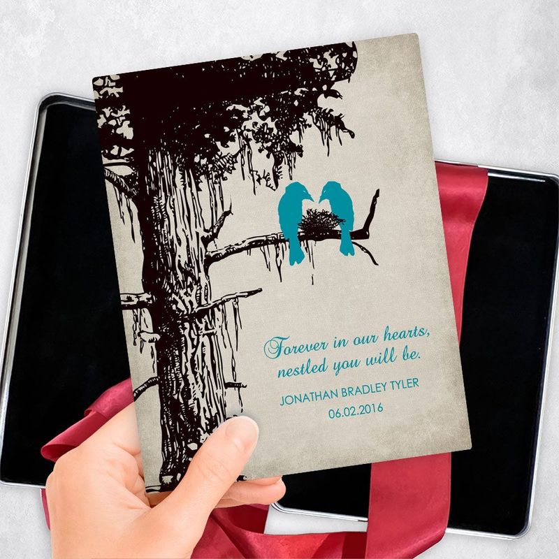 Dark Sequoia Tree Memorial Gift Delivery Box Gift for Bereaved Parents TOY-1357
