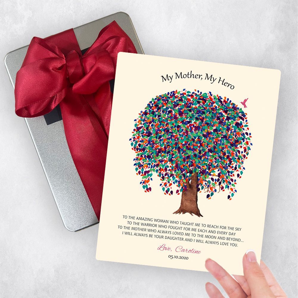 Willow Tree Metal Plaque Family Gift Delivery For Mom Toy-1552