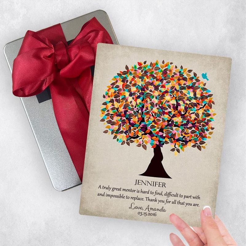 Late Spring Tree Teacher Appreciation Gift Delivery Box Gift for Educator TOY-1319