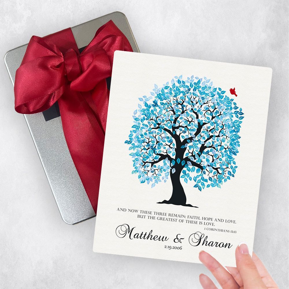 Artful Tree Anniversary Gift Delivery Box Gift for Couple TOY-1270