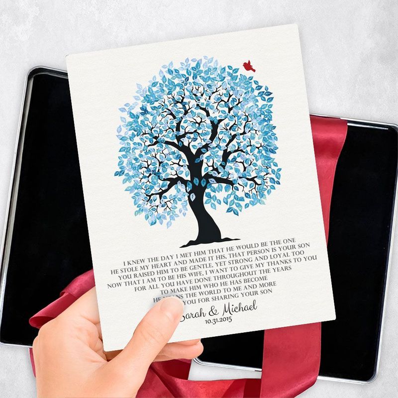 Artful Tree Wedding Gift Delivery Box Gift for Mother Of The Groom TOY-1266