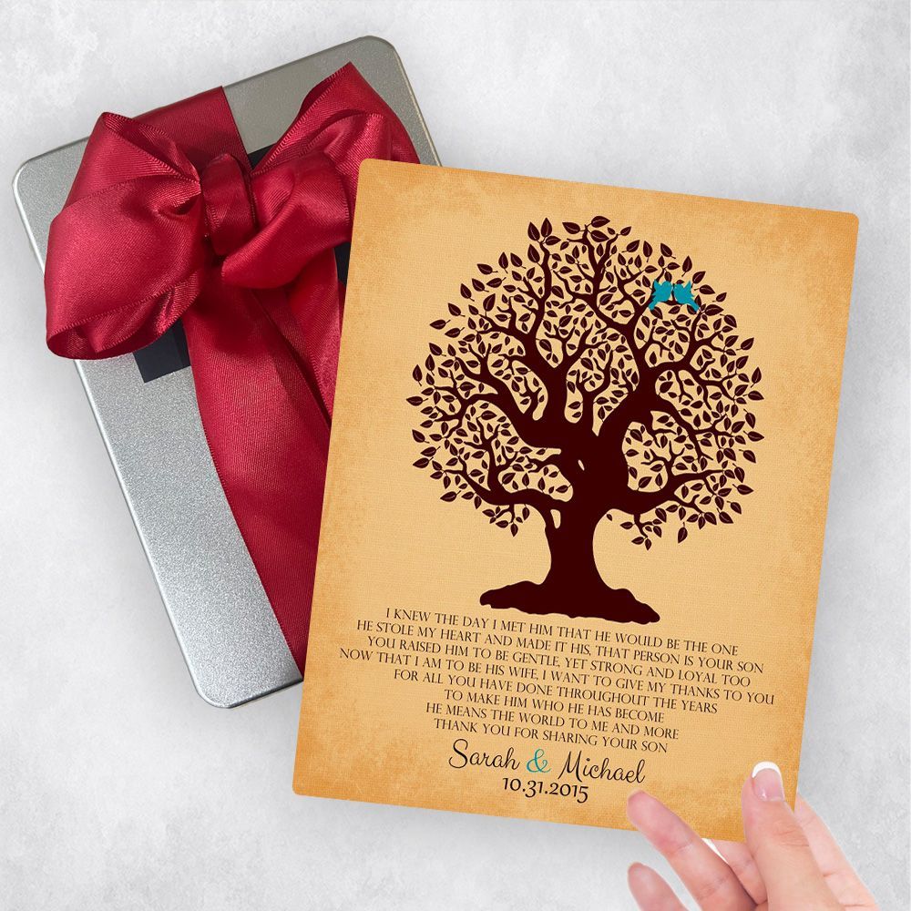 Knotty Tree Wedding Gift Delivery Box Gift for Mother Of The Groom TOY-1126
