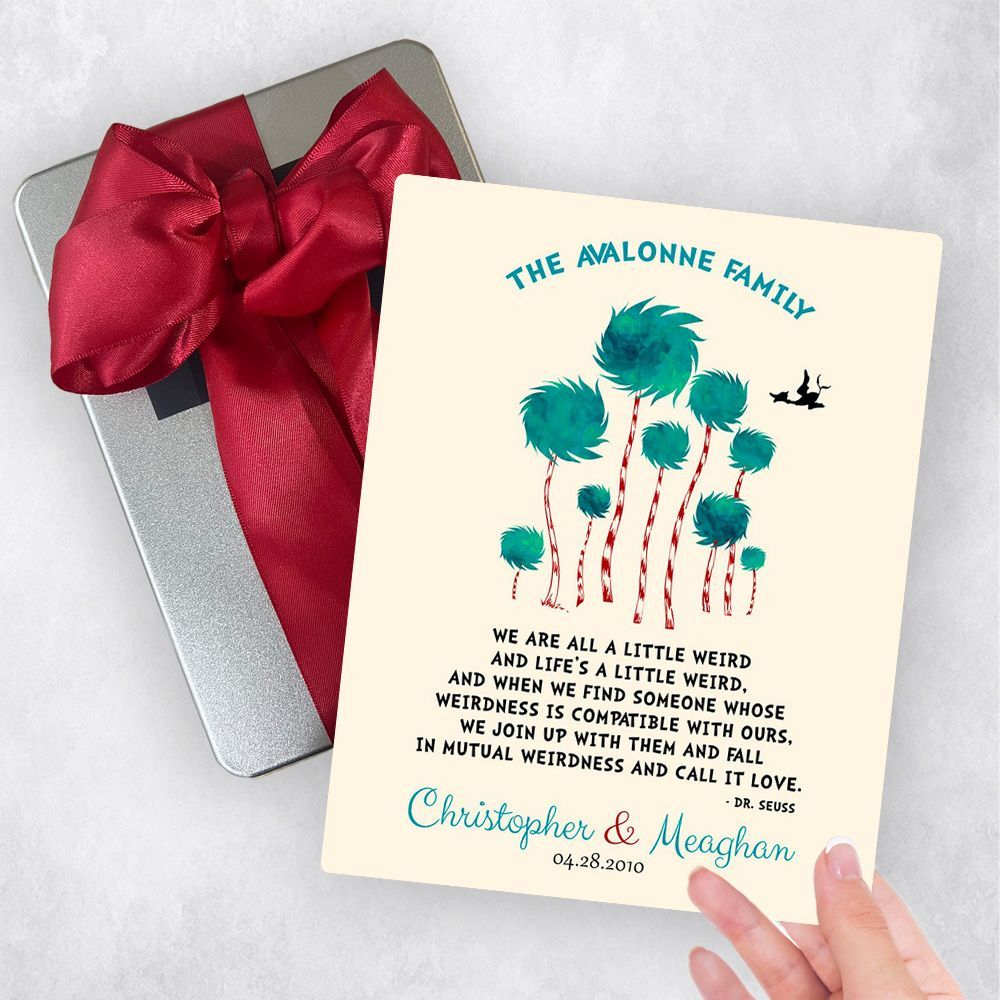 Cypress Tree 1st Anniversary Gift Delivery Box Gift for Couple TOY-1470