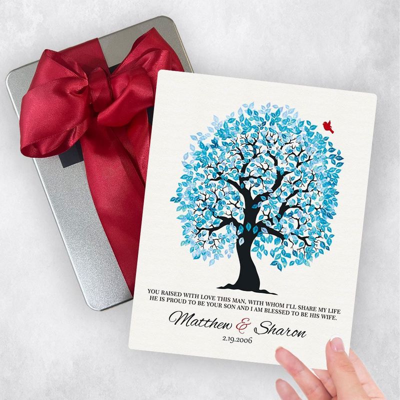 Artful Tree Wedding Gift Delivery Box Gift for Mother Of The Groom TOY-1271