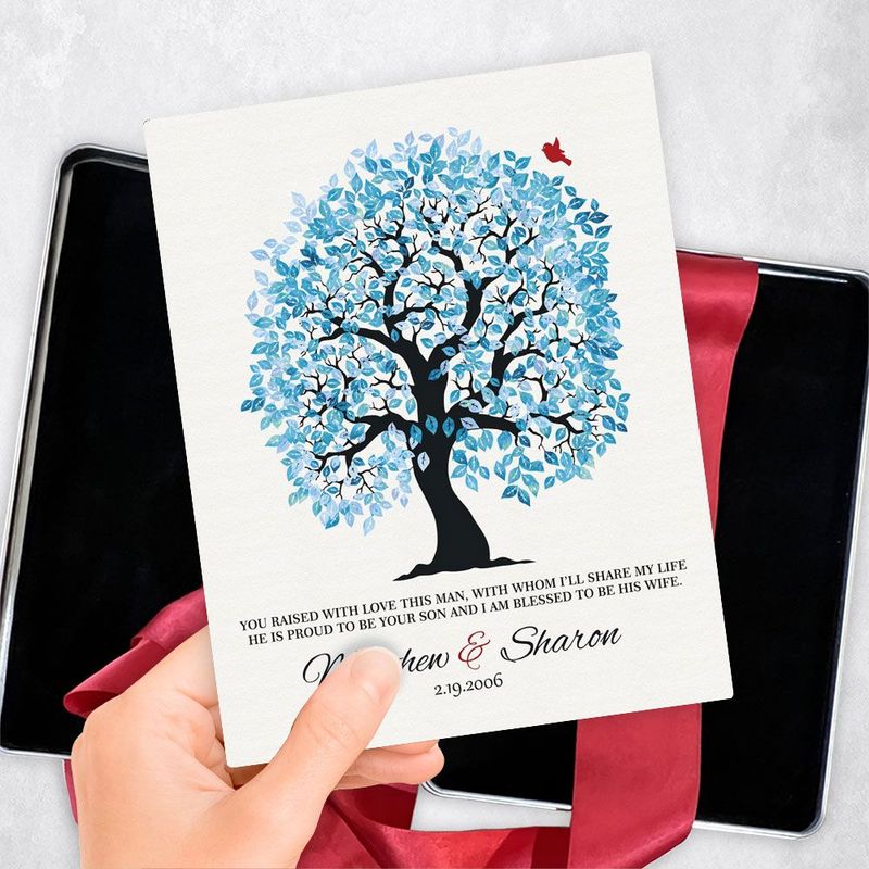 Artful Tree Wedding Gift Delivery Box Gift for Mother Of The Groom TOY-1271