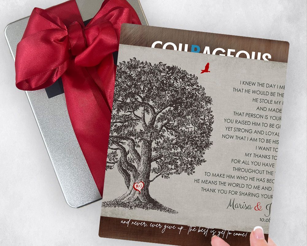 Oak Tree Wedding Gift Delivery Box Gift for Mother Of The Groom TOY-1405