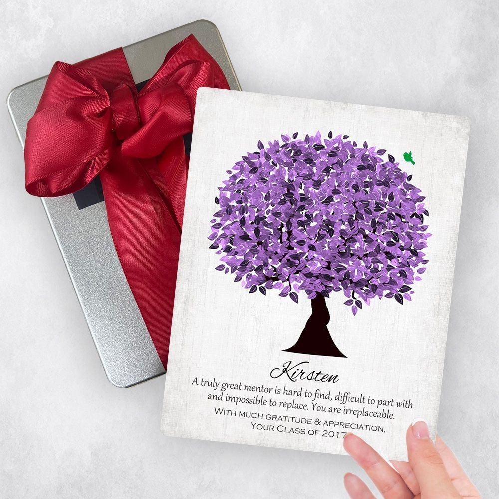 Purple Tree Leadership Appreciation Gift Delivery Box Gift for Mentor TOY-1477