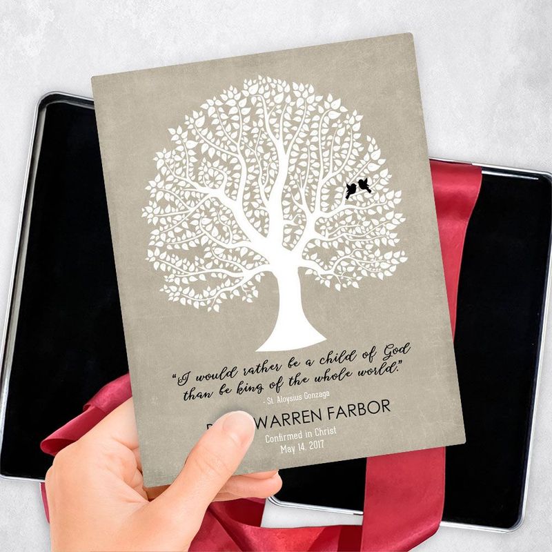 Curly Tree Faith Milestone Gift Delivery Box Gift for Godchild TOY-1459