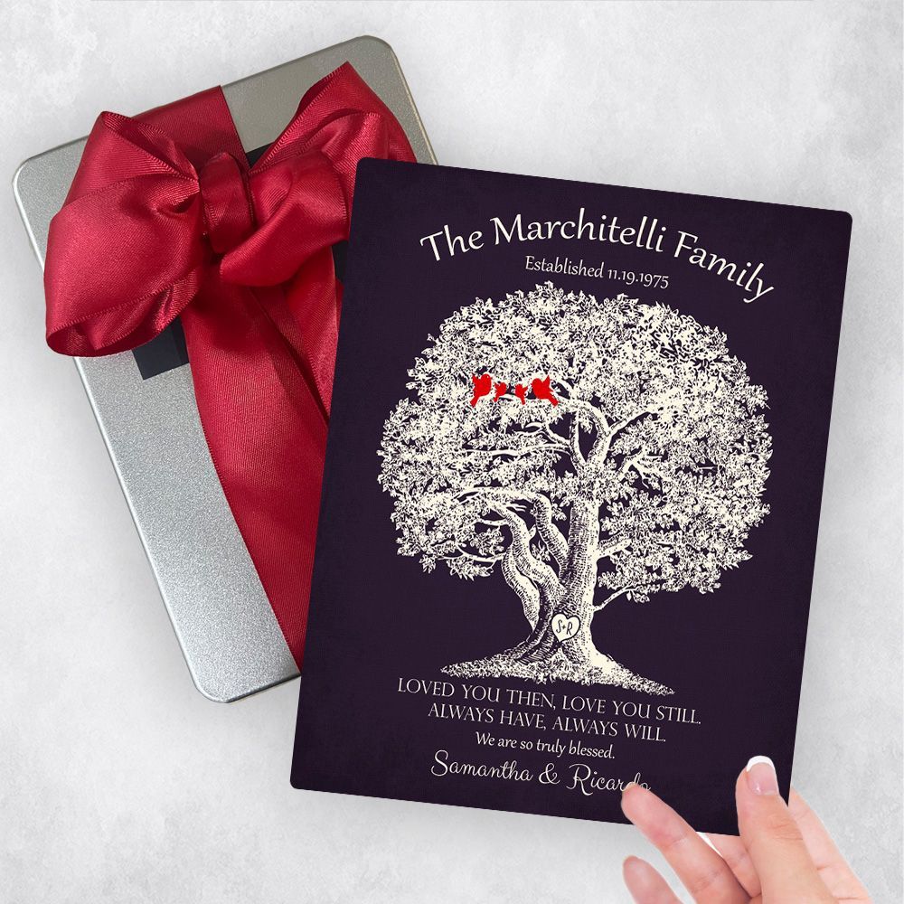 Old Oak Tree 10th Anniversary Gift Delivery Box Gift for Couple TOY-1160