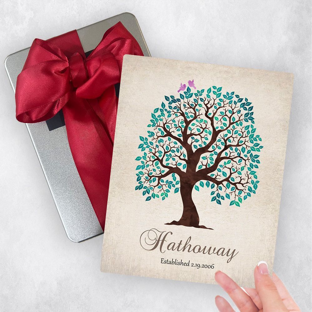 Artful Tree Anniversary Gift Delivery Box Gift for Couple TOY-1253