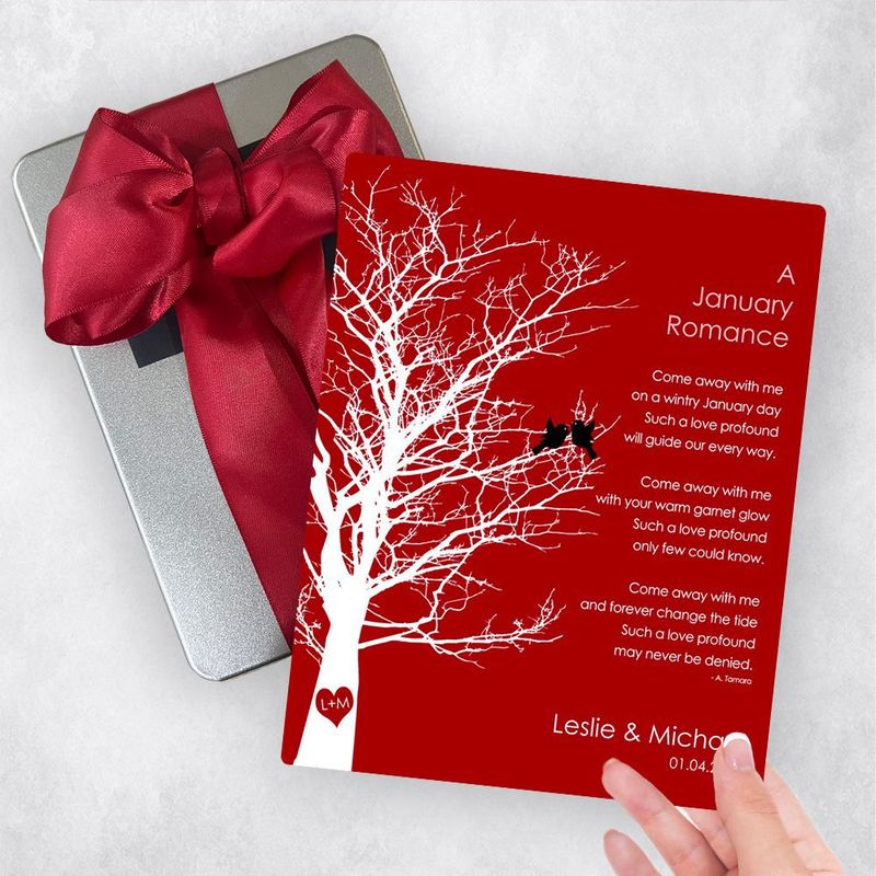 Branchy Tree Engagement Gift Delivery Box Gift for Couple TOY-1701