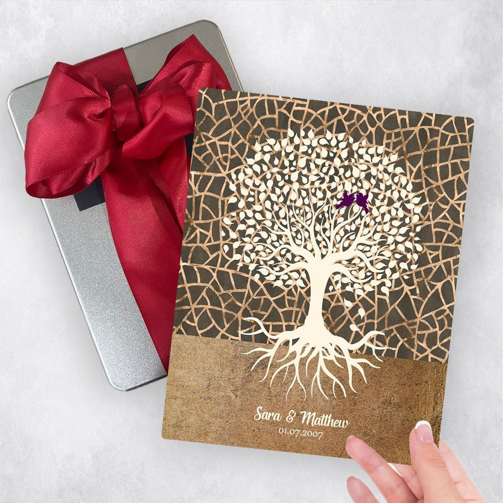 Tree with Roots Anniversary Gift Delivery Box Gift for Couple TOY-1348